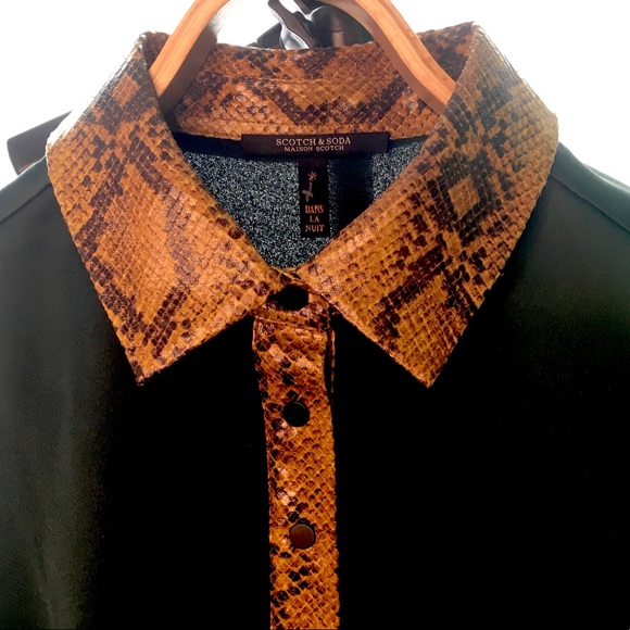 SCOTCH & SODA polyester blouse (medium) - Picture 1 of 4